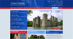 Desktop Screenshot of classic-england.com